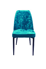 Стул Одри (каркас черный, тк. океан велюр)