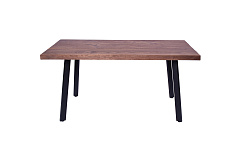 Стол Бостон 1600*800 мм Мореный дуб/Ноги КС-60