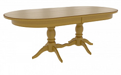 Стол Кингли 2000*1000*765 (тон дуб Т-07 + патина орех темн.)